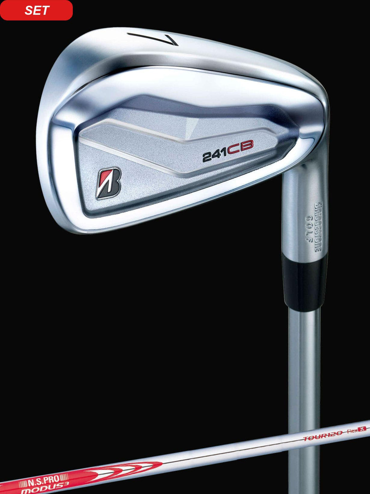 BRIDGESTONE 241CB 2024 Iron Set 6pcs 5 PW N.S.PRO MODUS3 TOUR 120 S Flex RH New0
