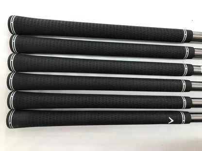 Callaway X FORGED 2024 Iron Set 6pc (5-PW) SteelFiber i95 cw (Reshafted) Flex S (Pre-owned)
