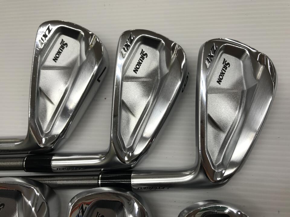SRIXON ZXi7 Iron Set 6pc (5-PW) Steel Fiber i110 cw (Reshafted) Flex X (Pre-owned)