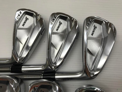 SRIXON ZXi7 Iron Set 6pc (5-PW) Steel Fiber i110 cw (Reshafted) Flex X (Pre-owned)