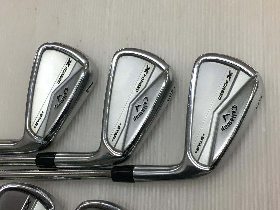 Callaway X FORGED STAR 2024 Iron Set 6pc (5-PW) N.S.PRO 950GH neo Flex S (Pre-owned)
