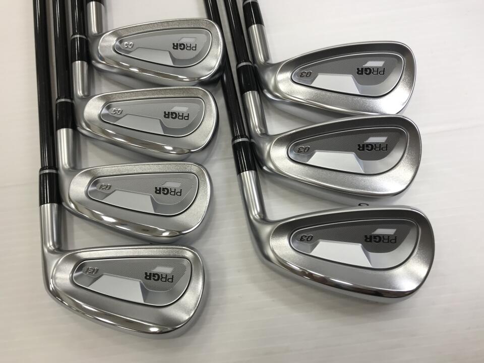 PRGR 03 2025 Iron Set 7pc (5-AW) Diamana M FOR PRGR (03 IRON 2025) Flex SR (Pre-owned)