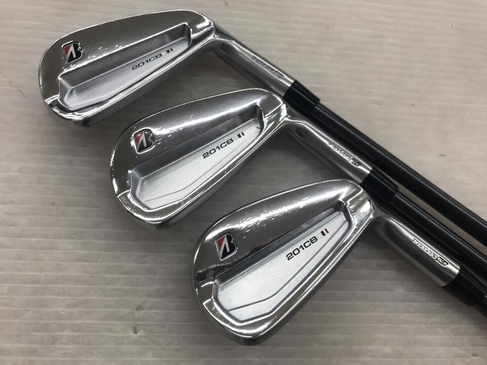 BRIDGESTONE GOLF TOUR B 201CB Iron Set 5pc (6-PW) Diamana Thump iB70 (Reshafted) Flex S (Pre-owned)