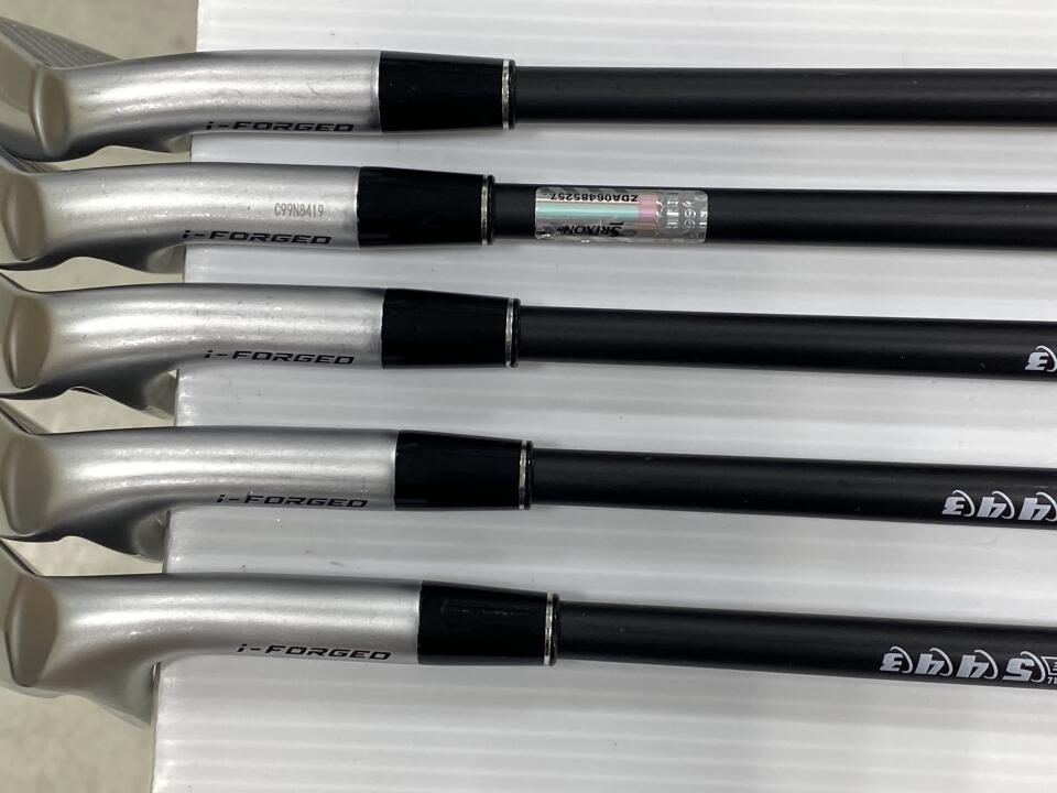 SRIXON ZXi4 Iron Set 5pc (6-PW) Diamana ZXi for IRON Flex S (Pre-owned)