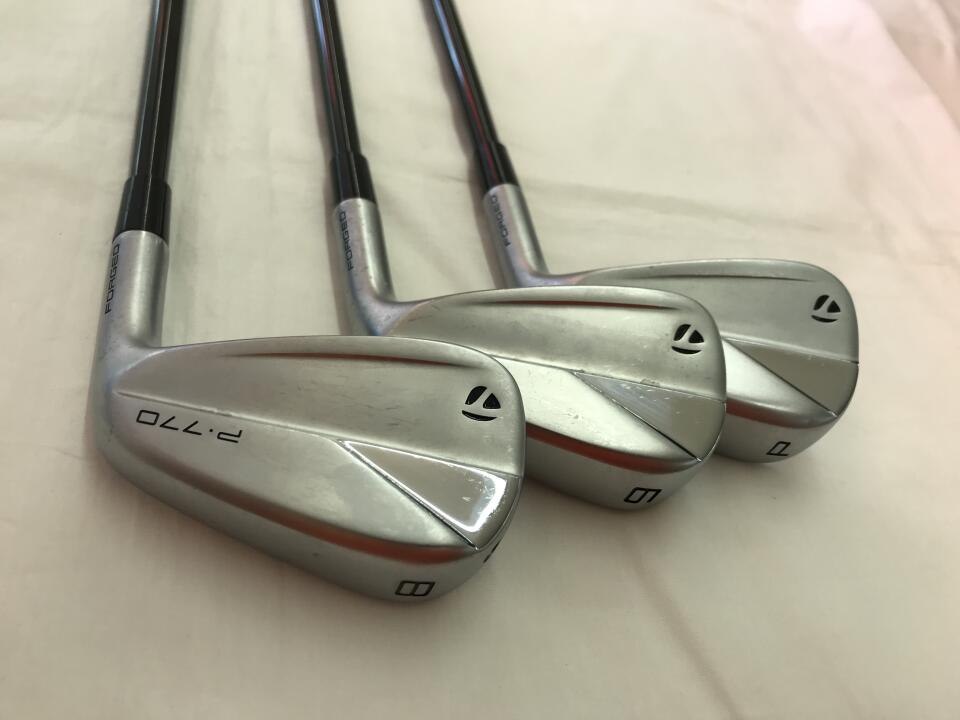 TaylorMade P770 2023 Iron Set 6pc (5-PW) Diamana Thump 95 Flex S (Pre-owned)