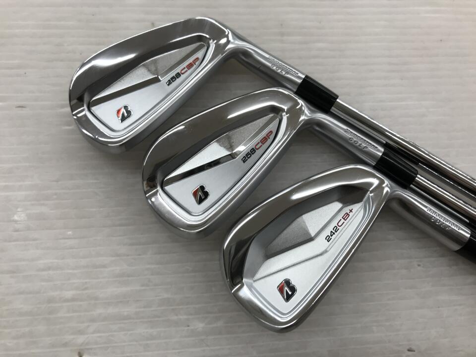 BRIDGESTONE GOLF 242CB+ Iron Set 6pc (5-PW) N.S.PRO MODUS 3 TOUR 105 DUAL FLOW (Reshafted) Flex S (Pre-owned)