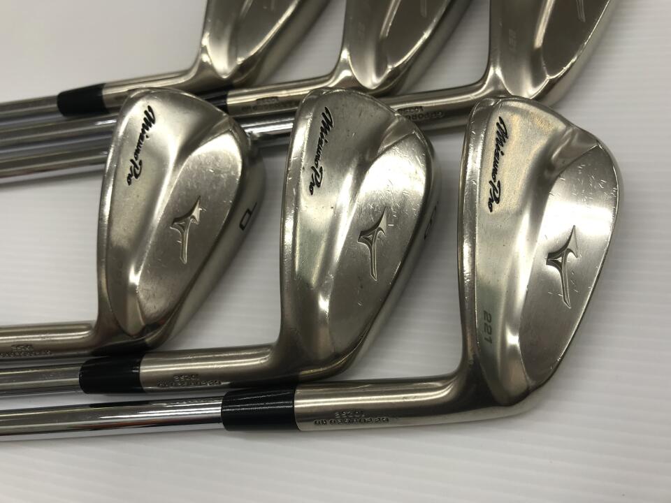 MIZUNO Pro 221 Iron Set 6pc (5-PW) N.S.PRO MODUS 3 TOUR 115 (Reshafted) Flex S (Pre-owned)