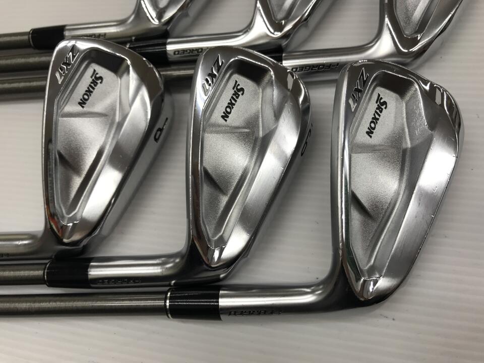 SRIXON ZXi7 Iron Set 6pc (5-PW) Steel Fiber i110 cw (Reshafted) Flex X (Pre-owned)