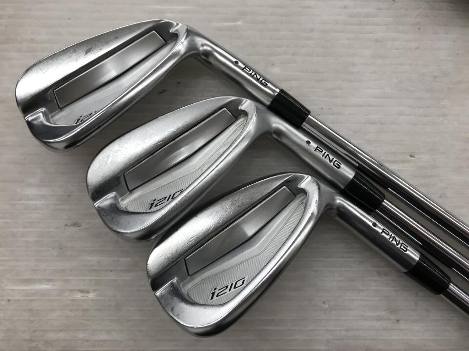 PING i210 Iron Set 7pc (4-PW) Dynamic Gold (Reshafted) Flex S200 (Pre-owned)