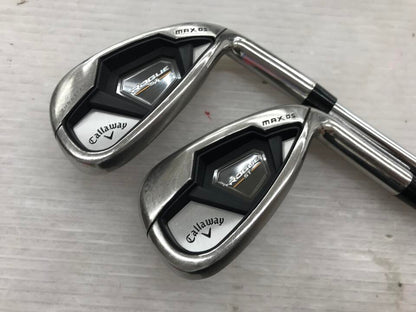 Callaway ROGUE ST MAX OS Iron Set 5pc (6-PW) Dynamic Gold 95 Flex S200 (Pre-owned)