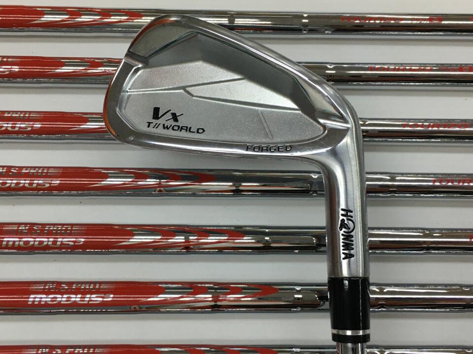 HONMA TOUR WORLD Vx Iron Set 8pc (4-AW) N.S.PRO MODUS 3 TOUR 120 (Reshafted) Flex S (Pre-owned)