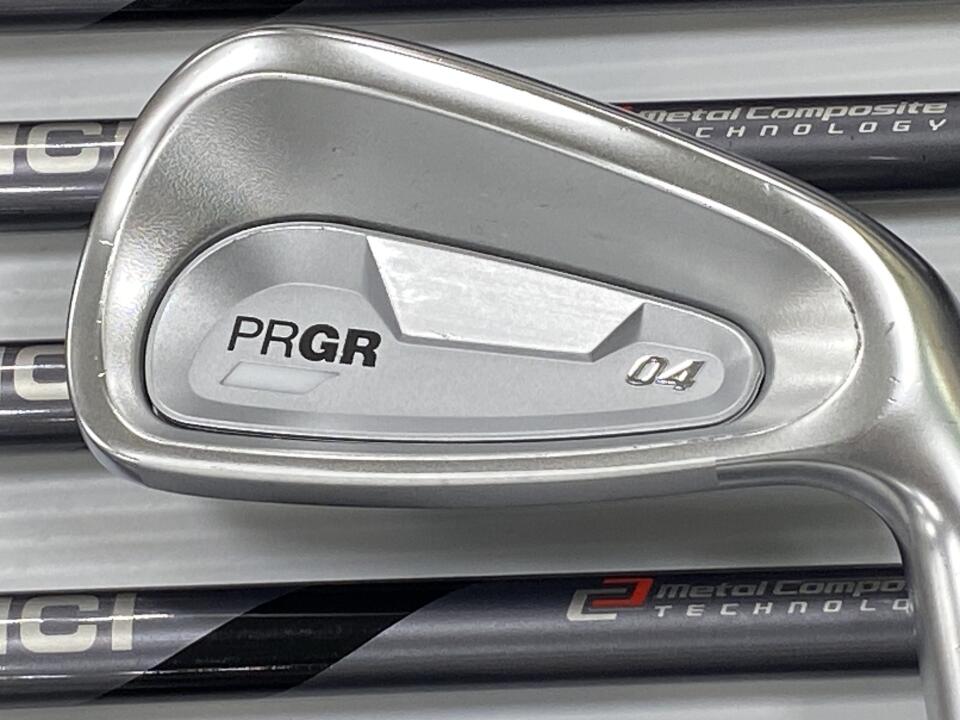 PRGR 04 Iron Set 7pc (5-AW) MCI for PRGR (04 IRON) Flex SR (Pre-owned)