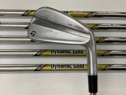 TaylorMade P790 2023 Iron Set 6pc (5-PW) Dynamic Gold EX TOUR ISSUE Flex S200 (Pre-owned)