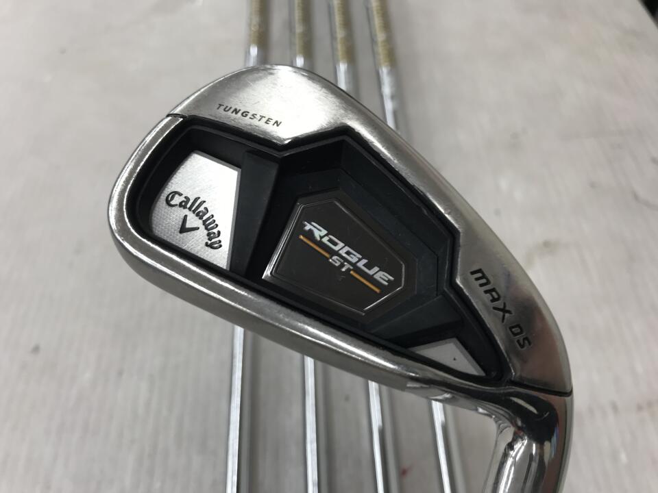 Callaway ROGUE ST MAX OS Iron Set 5pc (6-PW) Dynamic Gold 95 Flex S200 (Pre-owned)
