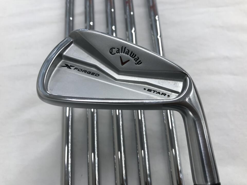 Callaway X FORGED STAR 2024 Iron Set 6pc (5-PW) N.S.PRO MODUS 3 TOUR 105 Flex S (Pre-owned)