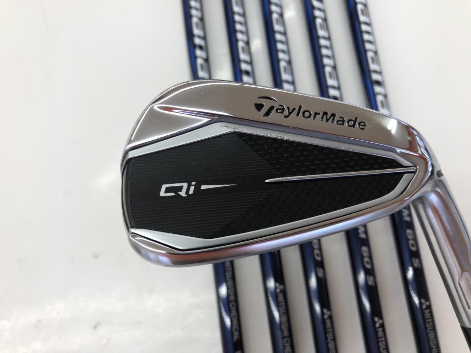 TaylorMade Qi Iron Set 6pc (6-AW) Diamana BLUE TM60 Flex S (Pre-owned)