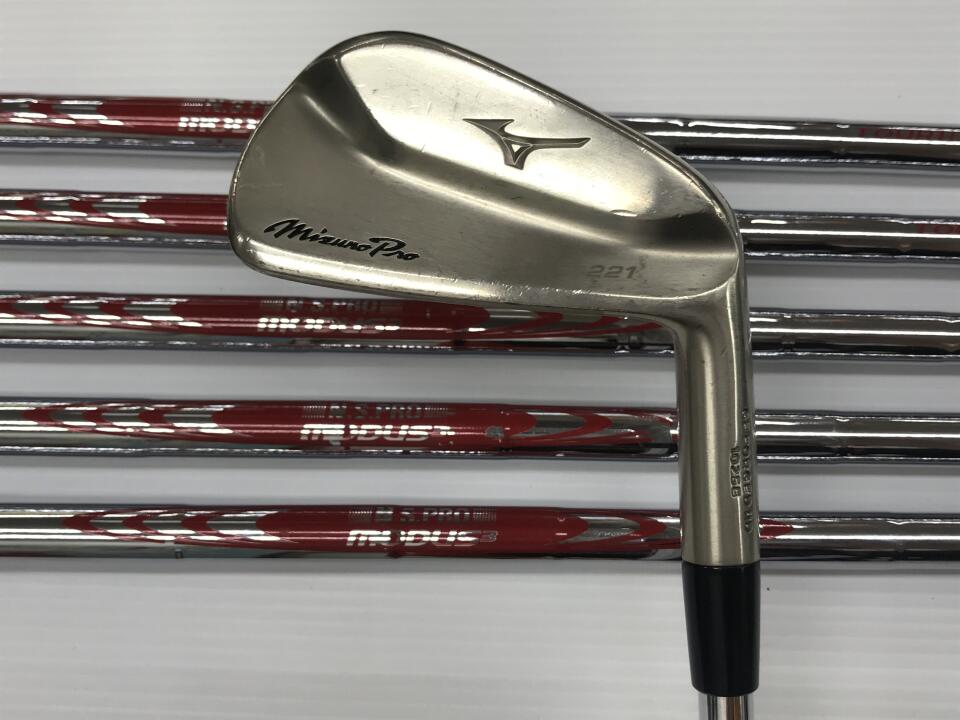 MIZUNO Pro 221 Iron Set 6pc (5-PW) N.S.PRO MODUS 3 TOUR 115 (Reshafted) Flex S (Pre-owned)