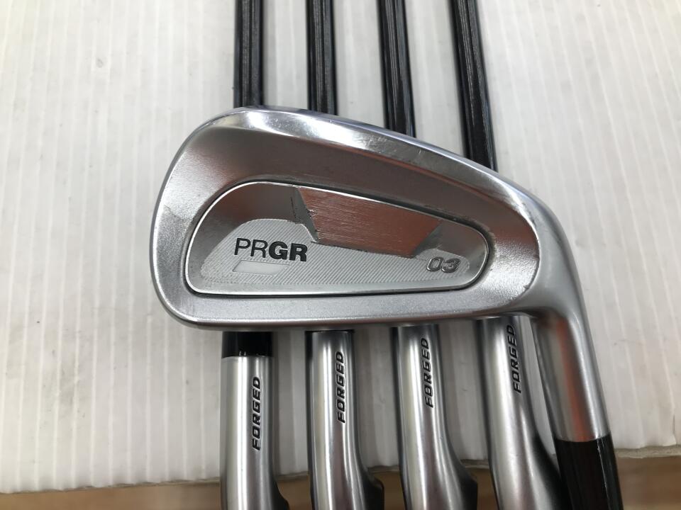 PRGR 03 2025 Iron Set 5pc (7-AW) Diamana M FOR PRGR (03 IRON 2025) Flex SR (Pre-owned)
