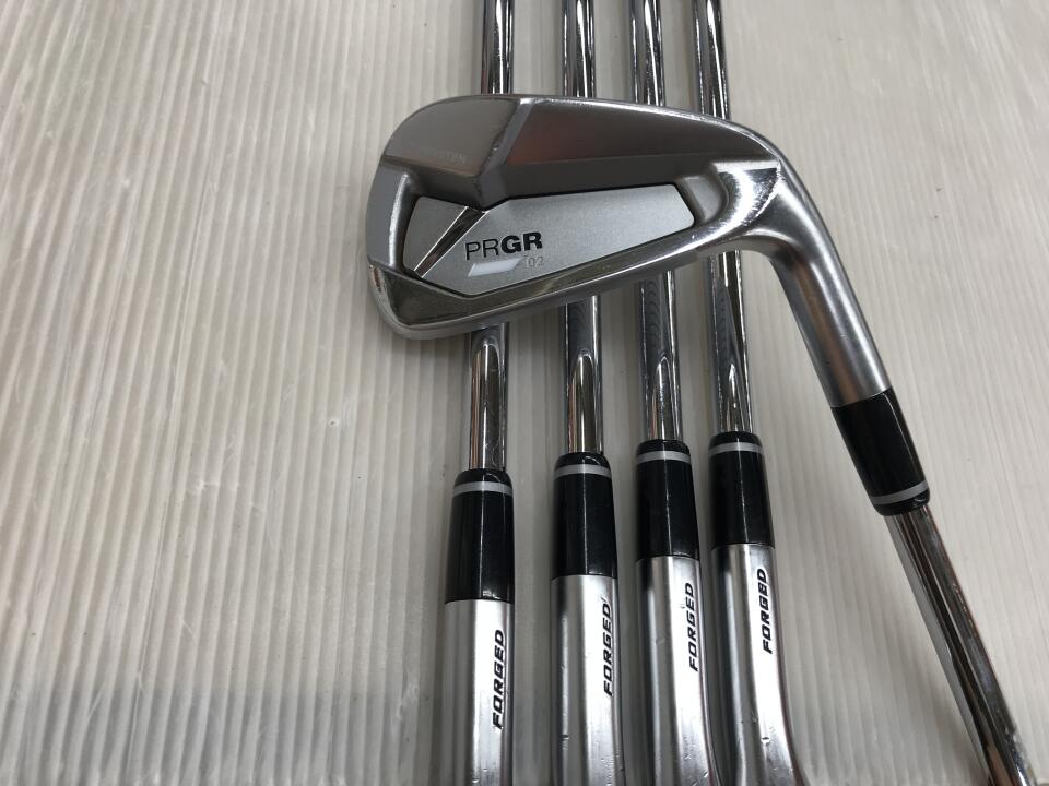 PRGR 02 2023 Iron Set 5pc (6-PW) Spec Steel 3 Ver.2 Flex S (Pre-owned)