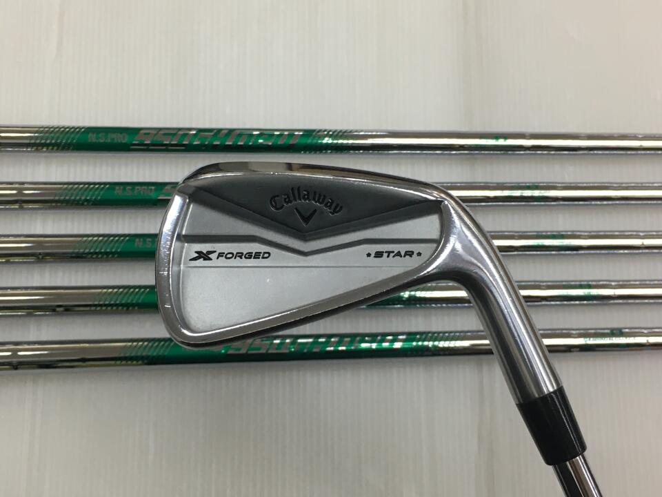 Callaway X FORGED STAR 2024 Iron Set 6pc (5-PW) N.S.PRO 950GH neo Flex S (Pre-owned)