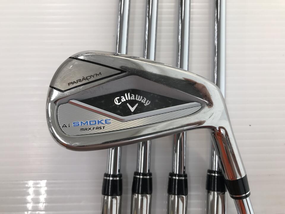 Callaway PARADYM Ai SMOKE MAX FAST Iron Set 5pc (6-PW) N.S.PRO 850GH neo Flex S (Pre-owned)