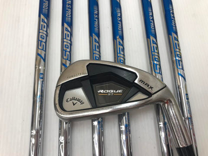 Callaway ROGUE ST MAX Iron Set 7pc (6-GW) N.S.PRO Zelos 7 Flex S (Pre-owned)