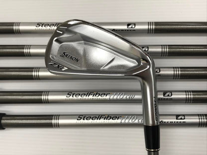 SRIXON ZXi7 Iron Set 6pc (5-PW) Steel Fiber i110 cw (Reshafted) Flex X (Pre-owned)