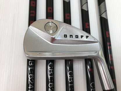 GLOBERIDE ONOFF FORGED KURO 2024 Iron Set 6pc (5-PW) CBT:624I Flex S (Pre-owned)