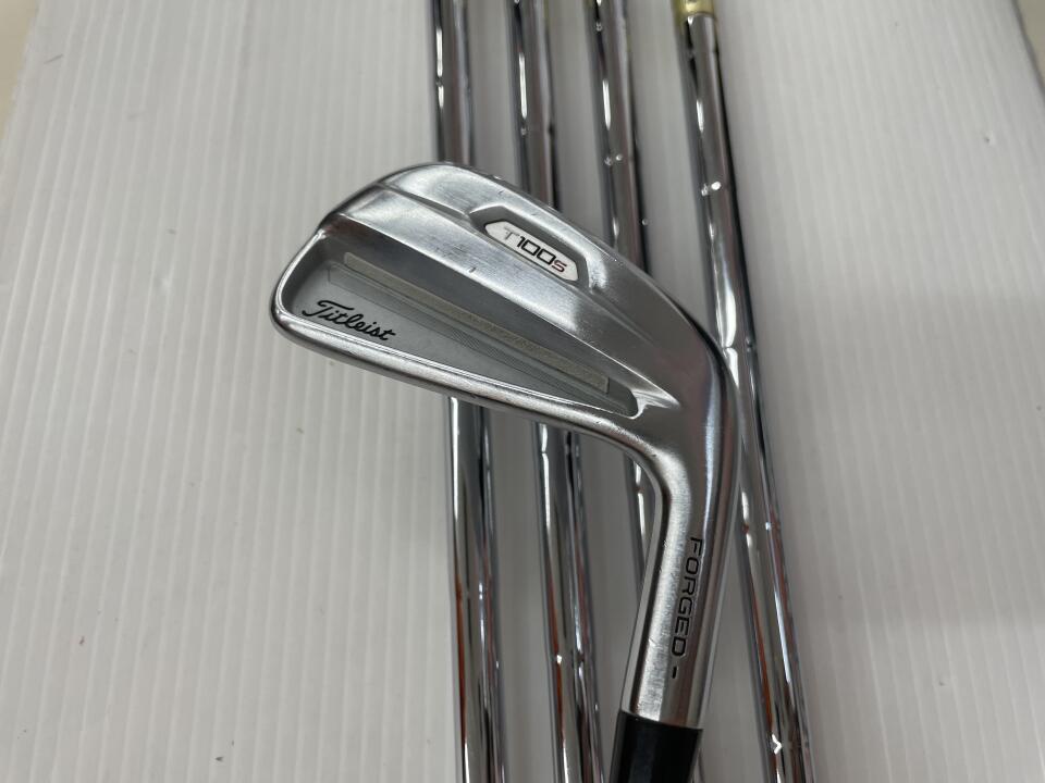Titleist T100S 2021 Iron Set 5pc (6-PW) Dynamic Gold Flex S200 (Pre-owned)