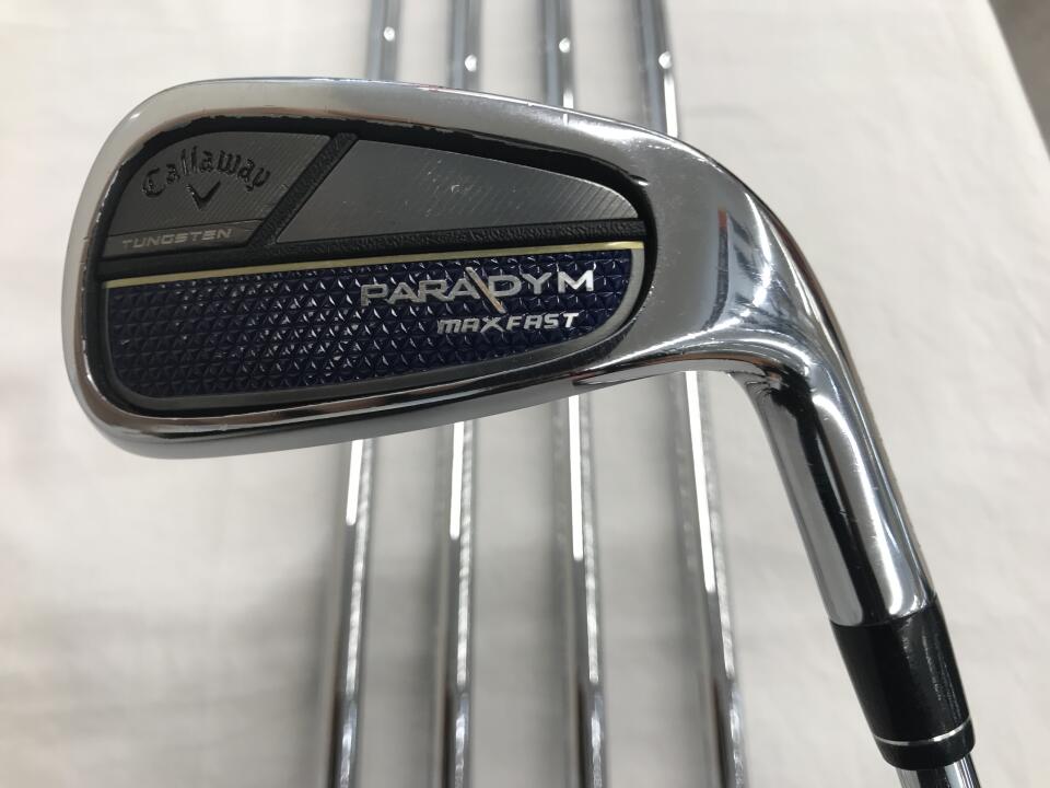 Callaway PARADYM MAX FAST Iron Set 5pc (7-AW) N.S.PRO Zelos 7 Flex S (Pre-owned)