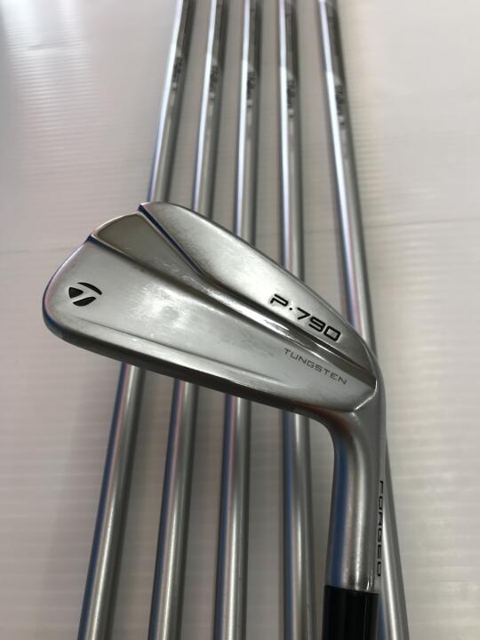 TaylorMade P790 2021 Iron Set 6pc (5-PW) MCI 50 (Reshafted) Flex R (Pre-owned)