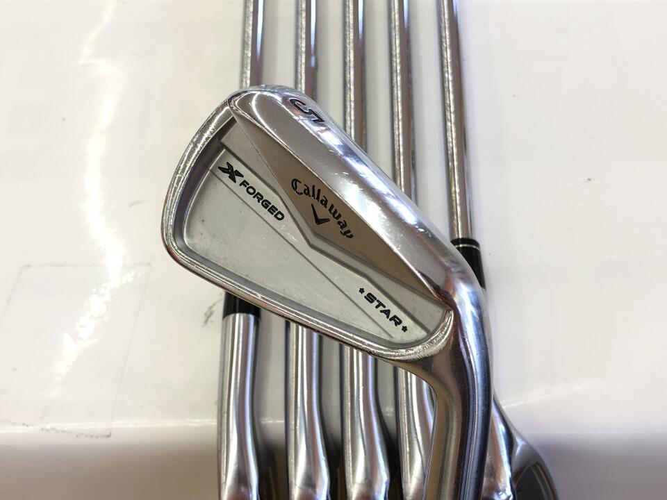 Callaway X FORGED STAR 2024 Iron Set 6pc (5-PW) N.S.PRO MODUS 3 TOUR 105 Flex S (Pre-owned)