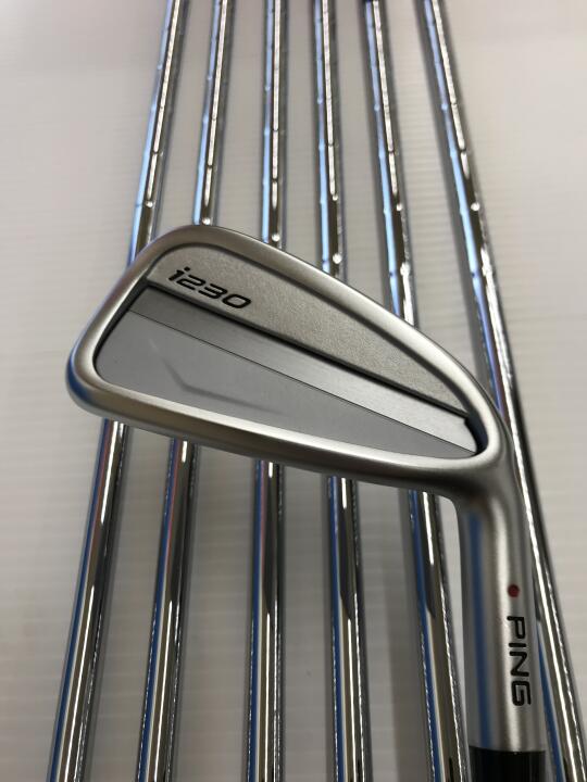 PING i230 Iron Set 7pc (5-AW) AWT 2.0 LITE (Reshafted) Flex R (Pre-owned)