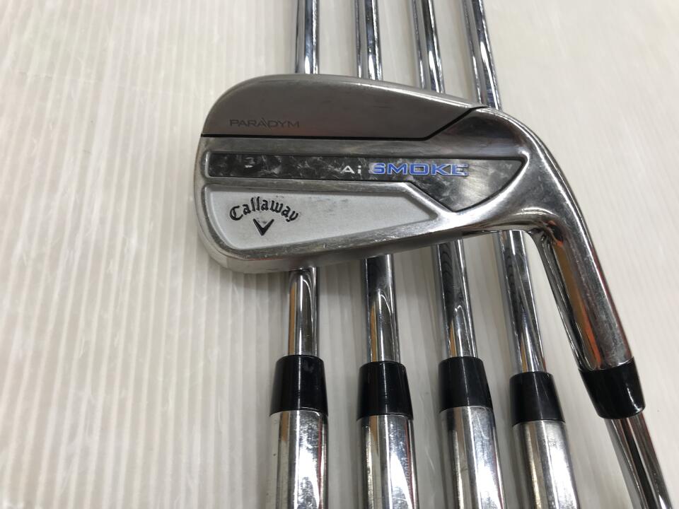 Callaway PARADYM Ai SMOKE Iron Set 5pc (6-PW) N.S.PRO Zelos 7 Flex S (Pre-owned)