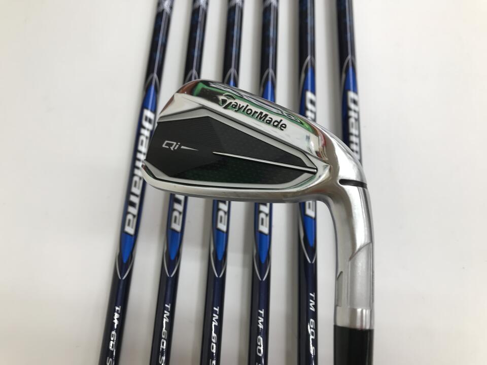 TaylorMade Qi Iron Set 7pc (6-SW) Diamana BLUE TM60 Flex S (Pre-owned)