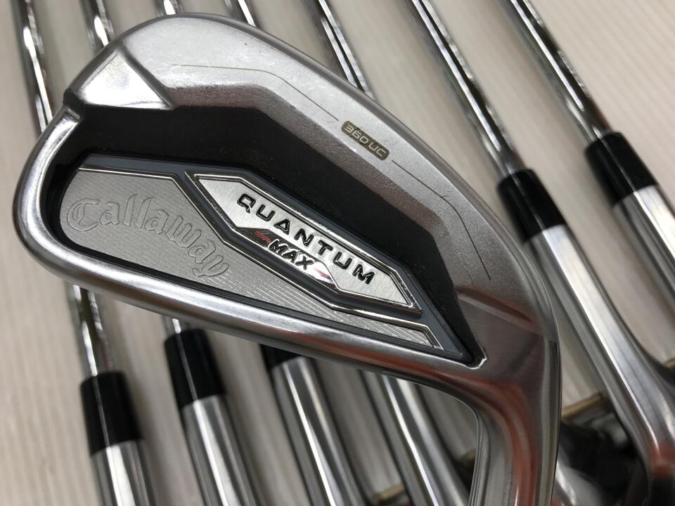 Callaway QUANTUM MAX Iron Set 8pc (6-SW) N.S.PRO 850GHneo (Reshafted) Flex S (Pre-owned)