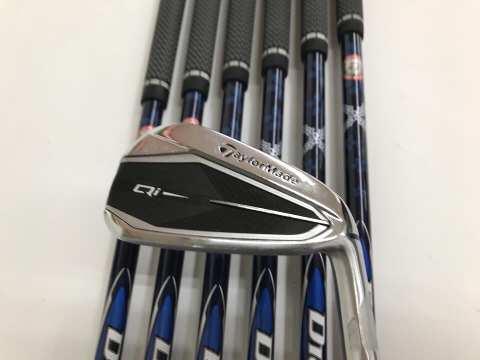 TaylorMade Qi Iron Set 7pc (6-SW) Diamana BLUE TM60 Flex R (Pre-owned)