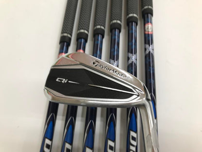 TaylorMade Qi Iron Set 7pc (6-SW) Diamana BLUE TM60 Flex R (Pre-owned)