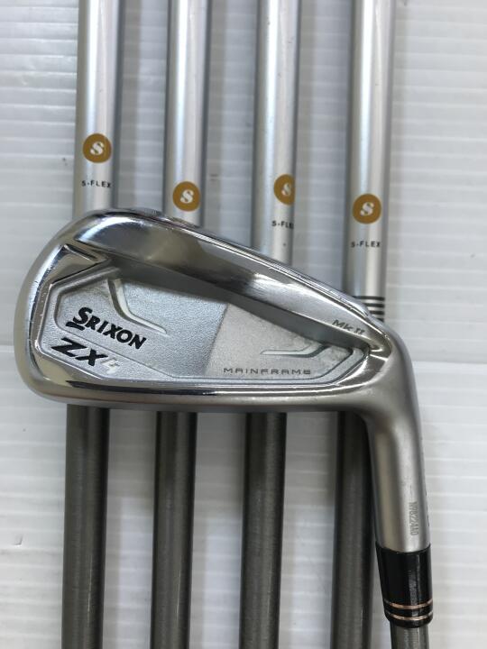 SRIXON ZX4 Mk2 Iron Set 5pc (7-AW) Steel Fiber i95 CW Flex S (Pre-owned)
