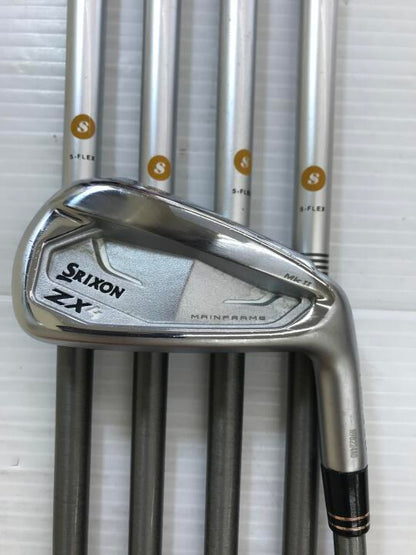 SRIXON ZX4 Mk2 Iron Set 5pc (7-AW) Steel Fiber i95 CW Flex S (Pre-owned)