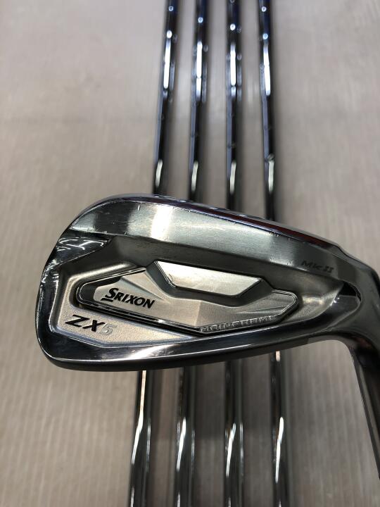 SRIXON ZX5 Mk2 Iron Set 5pc (6-PW) N.S.PRO Zelos 7 Flex R (Pre-owned)
