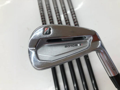 BRIDGESTONE GOLF TOUR B 201CB Iron Set 6pc (5-PW) TourAD AD-75 Flex R (Pre-owned)