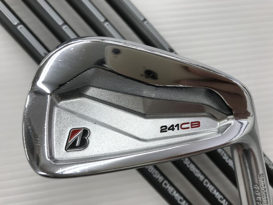 BRIDGESTONE GOLF 241CB Iron Set 5pc (6-PW) TENSEI BS BLACK 80i Flex S (Pre-owned)