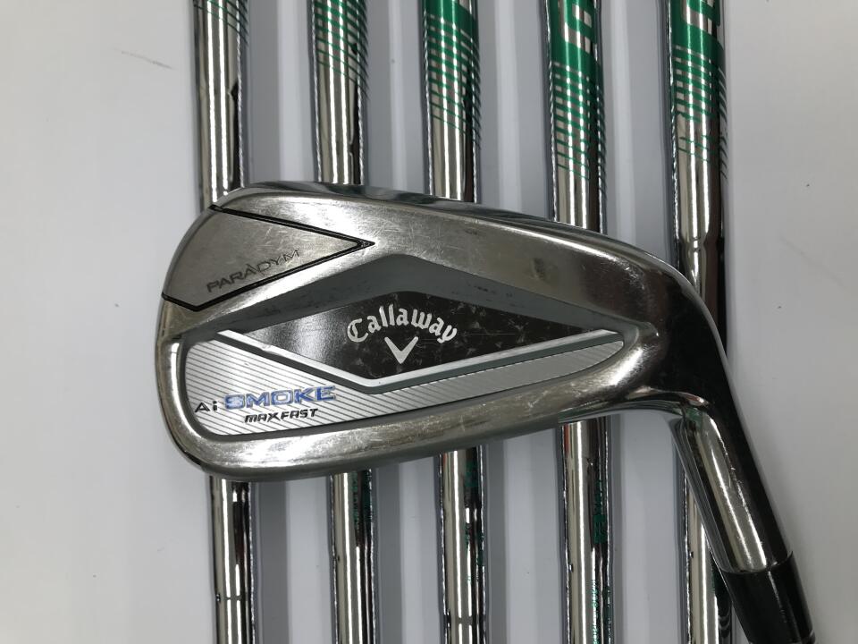 Callaway PARADYM Ai SMOKE MAX FAST Iron Set 6pc (6-AW) N.S.PRO 850GH neo Flex R (Pre-owned)