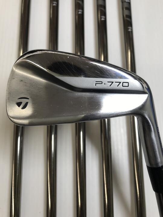 TaylorMade P770 2020 Iron Set 6pc (5-PW) ricoil 110 (Reshafted) Flex F4 (Pre-owned)