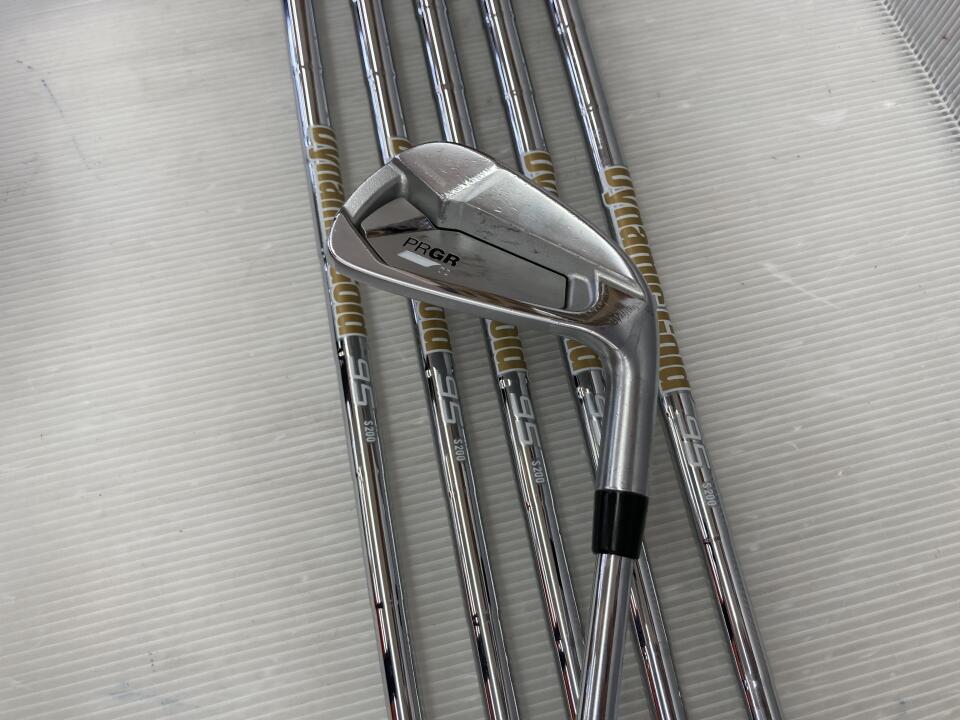 PRGR 02 2023 Iron Set 6pc (5-PW) Dynamic Gold95 (Reshafted) Flex S200 (Pre-owned)