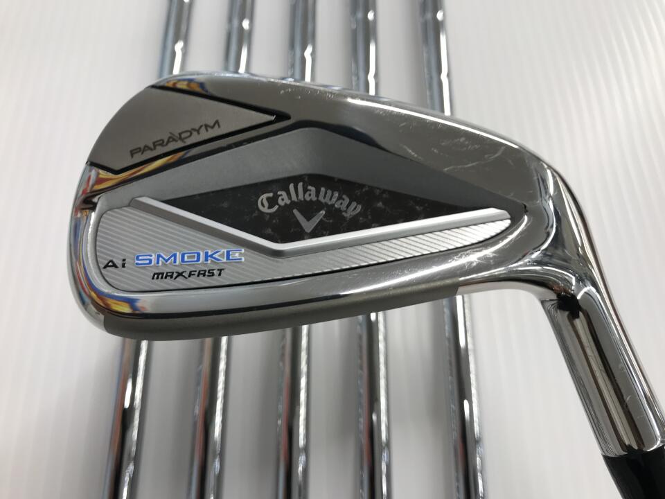 Callaway PARADYM Ai SMOKE MAX FAST Iron Set 5pc (6-PW) N.S.PRO Zelos 7 Flex S (Pre-owned)