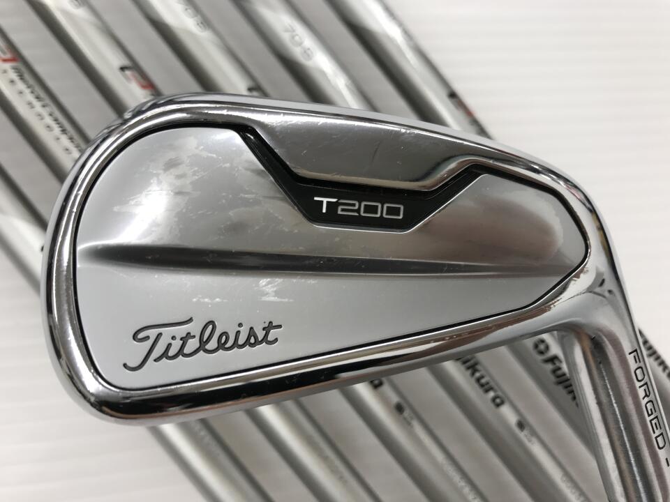 Titleist T200 2021 Iron Set 7pc (5-48) MCI 70 (Reshafted) Flex S (Pre-owned)