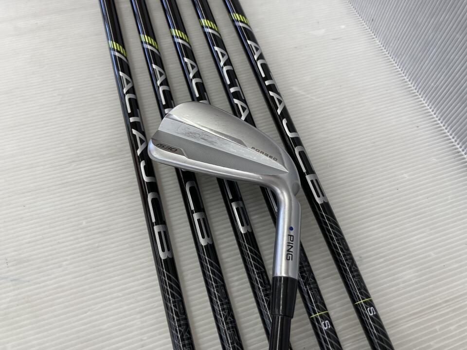 PING i530 Iron Set 6pc (6-AW) ALTA J CB BLACK Flex S (Pre-owned)