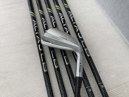 PING i530 Iron Set 6pc (6-AW) ALTA J CB BLACK Flex S (Pre-owned)